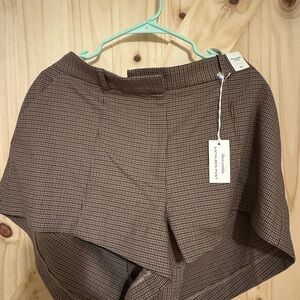 Abercrombie & Fitch Brown High Waist Shorts